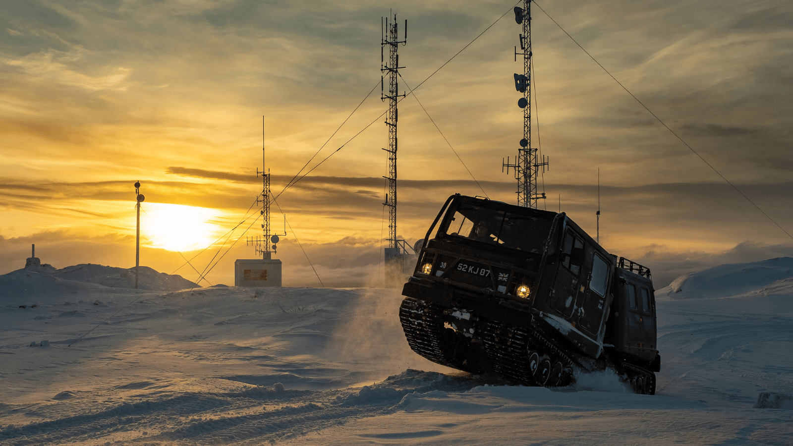 Harsh environment truck